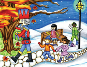 Tam Ngo's Christmas Card Drawing 