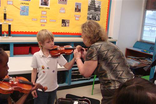 violin lesson 