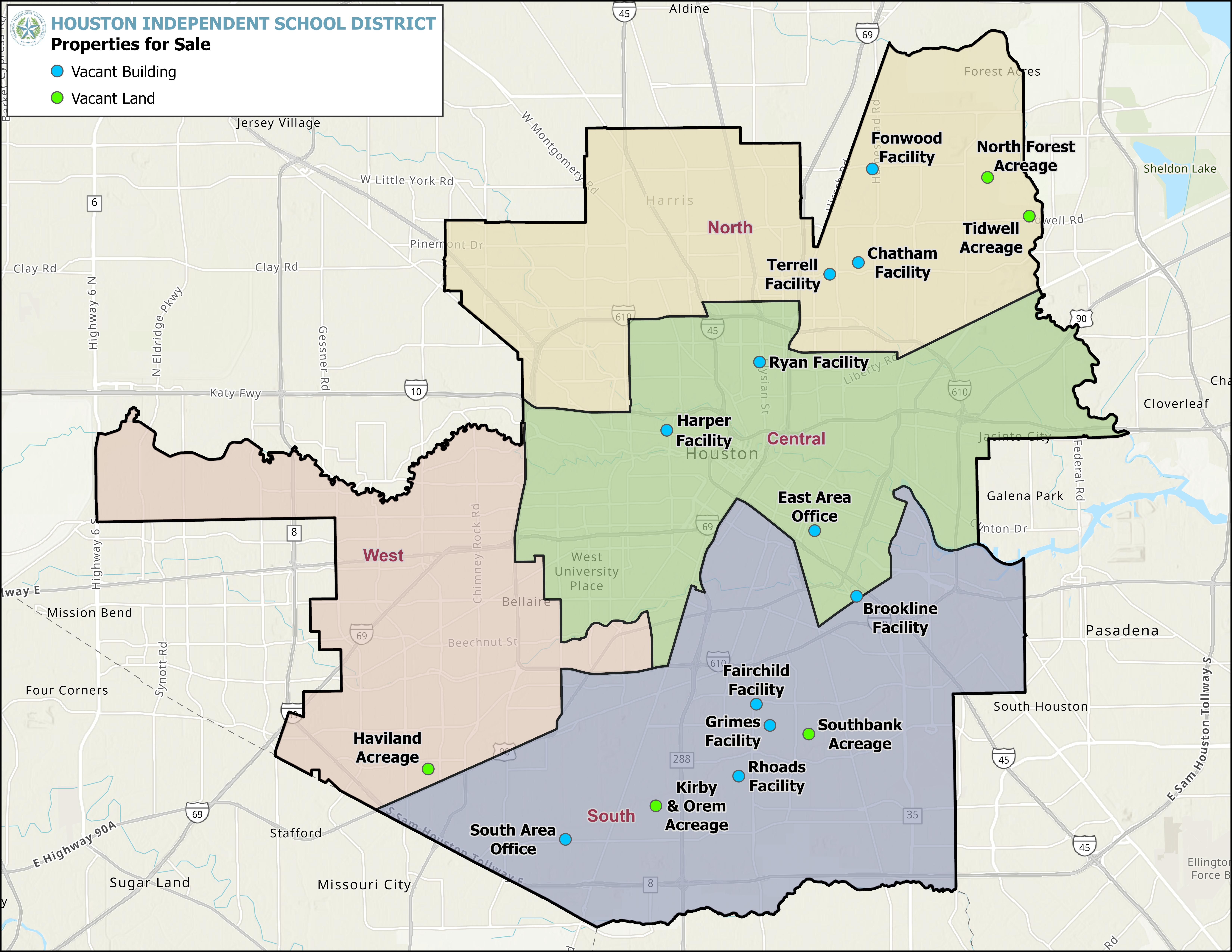 HISD Properties for Sale