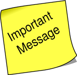important message 