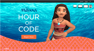 Hour of Code Moana 