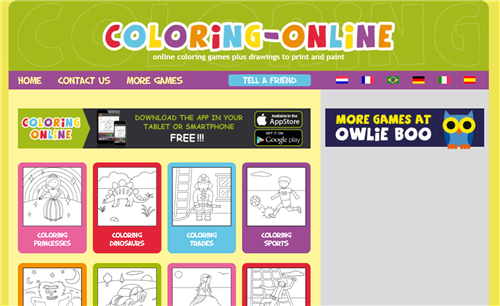 Coloring Online