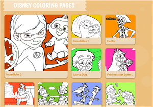 Disney Coloring pages