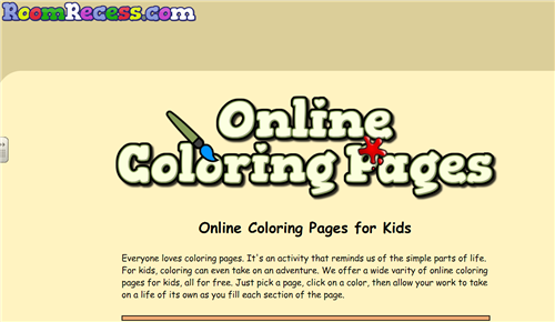 Room Recess Coloring Online