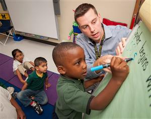 A kindergarten class 