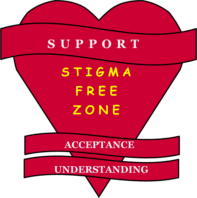 Stigma Free Zone logo