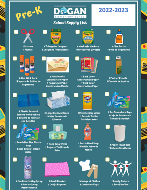 PreK List