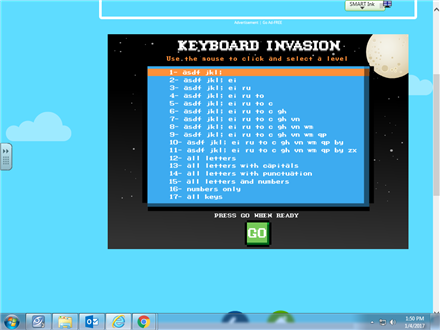 Keyboard Invasion