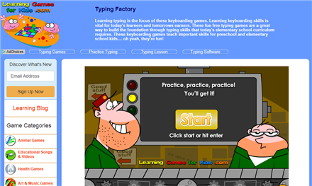Typing games 1