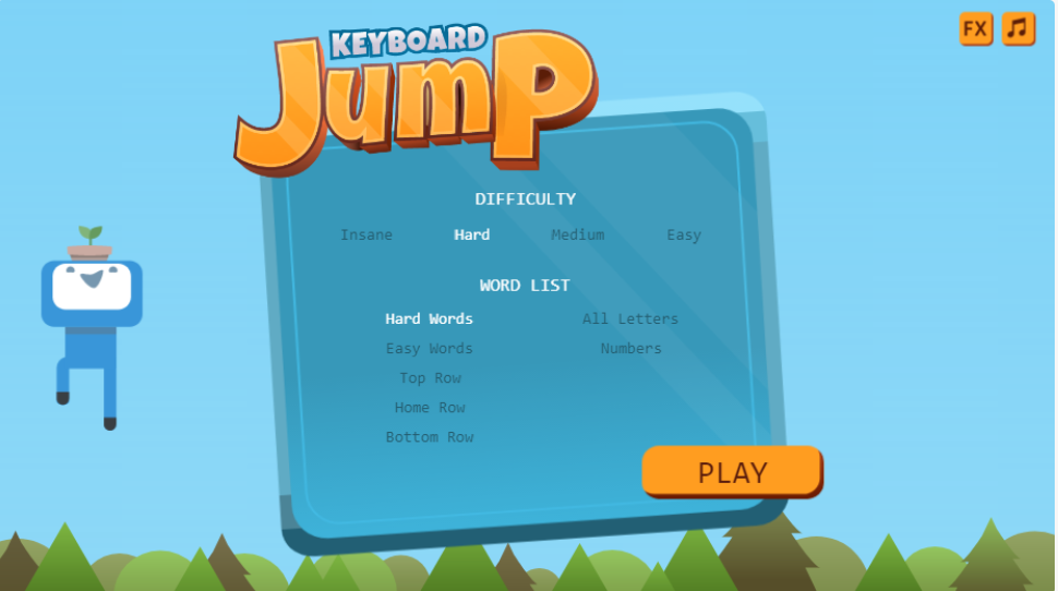 Keyboard Jumping