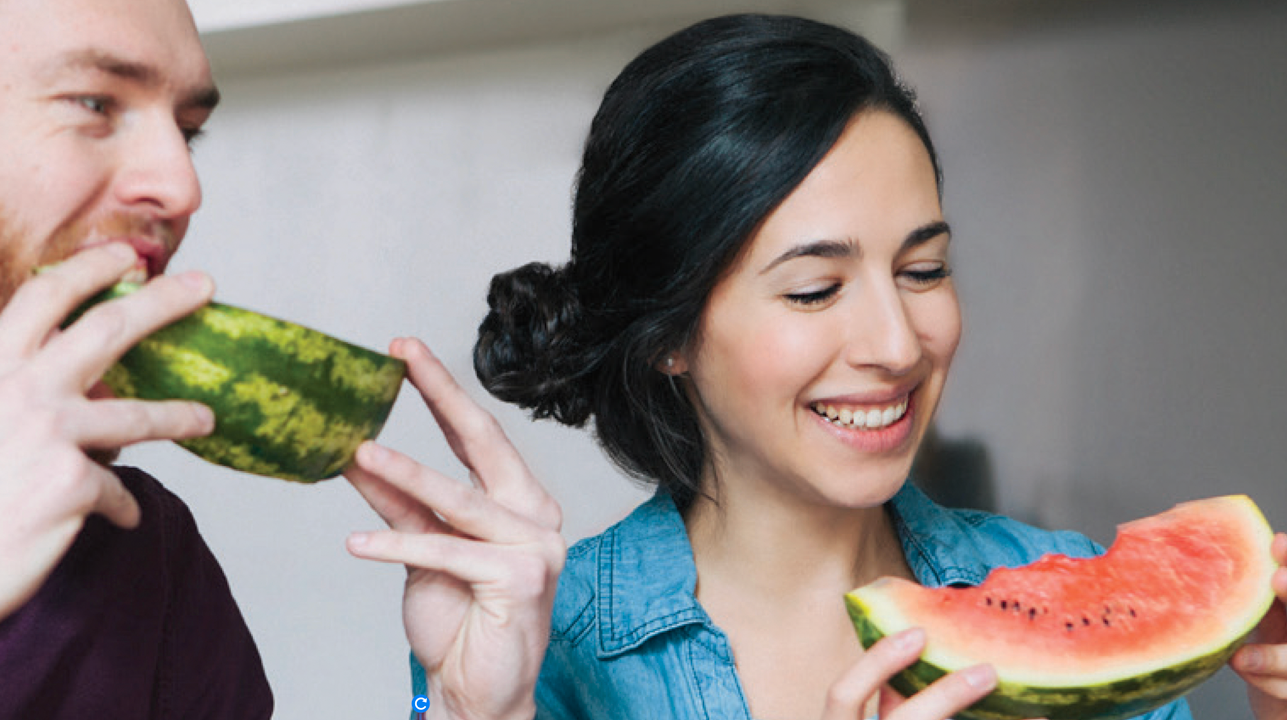  eating watermelon