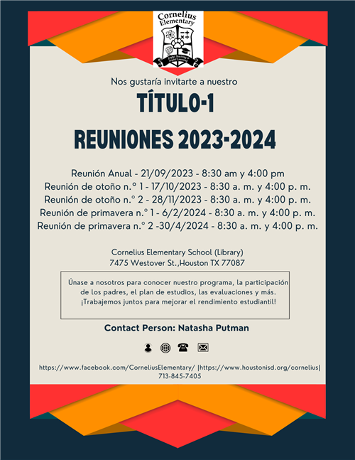 Meeting Dates Spanish