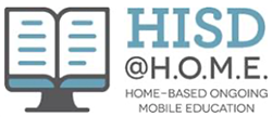 HISD at HOME logo 