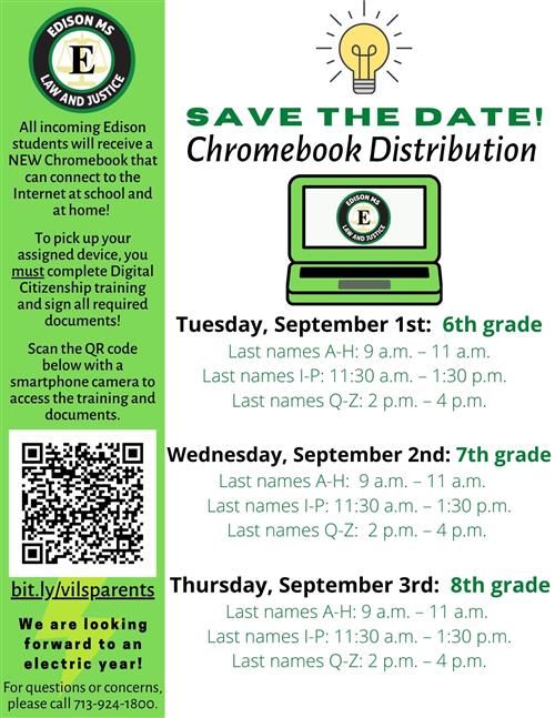 Chromebook Distribution 