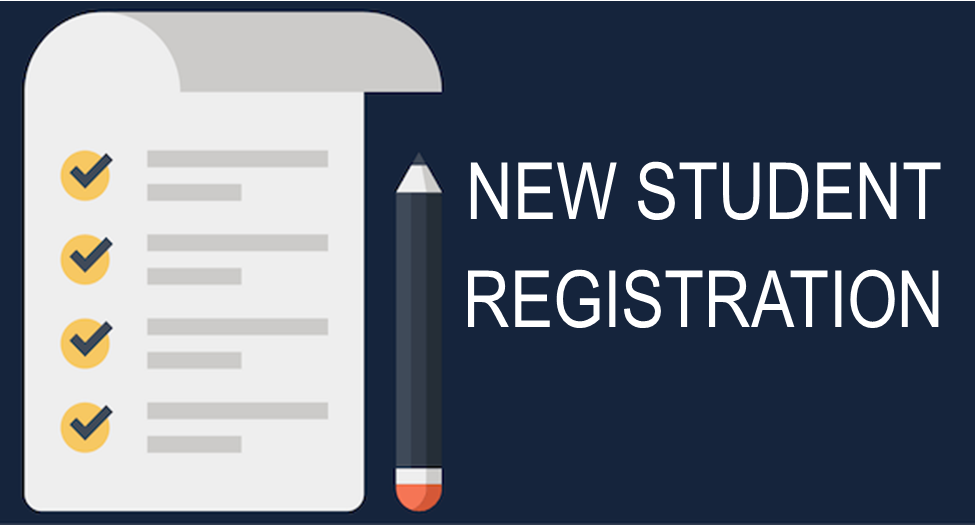  New student registration