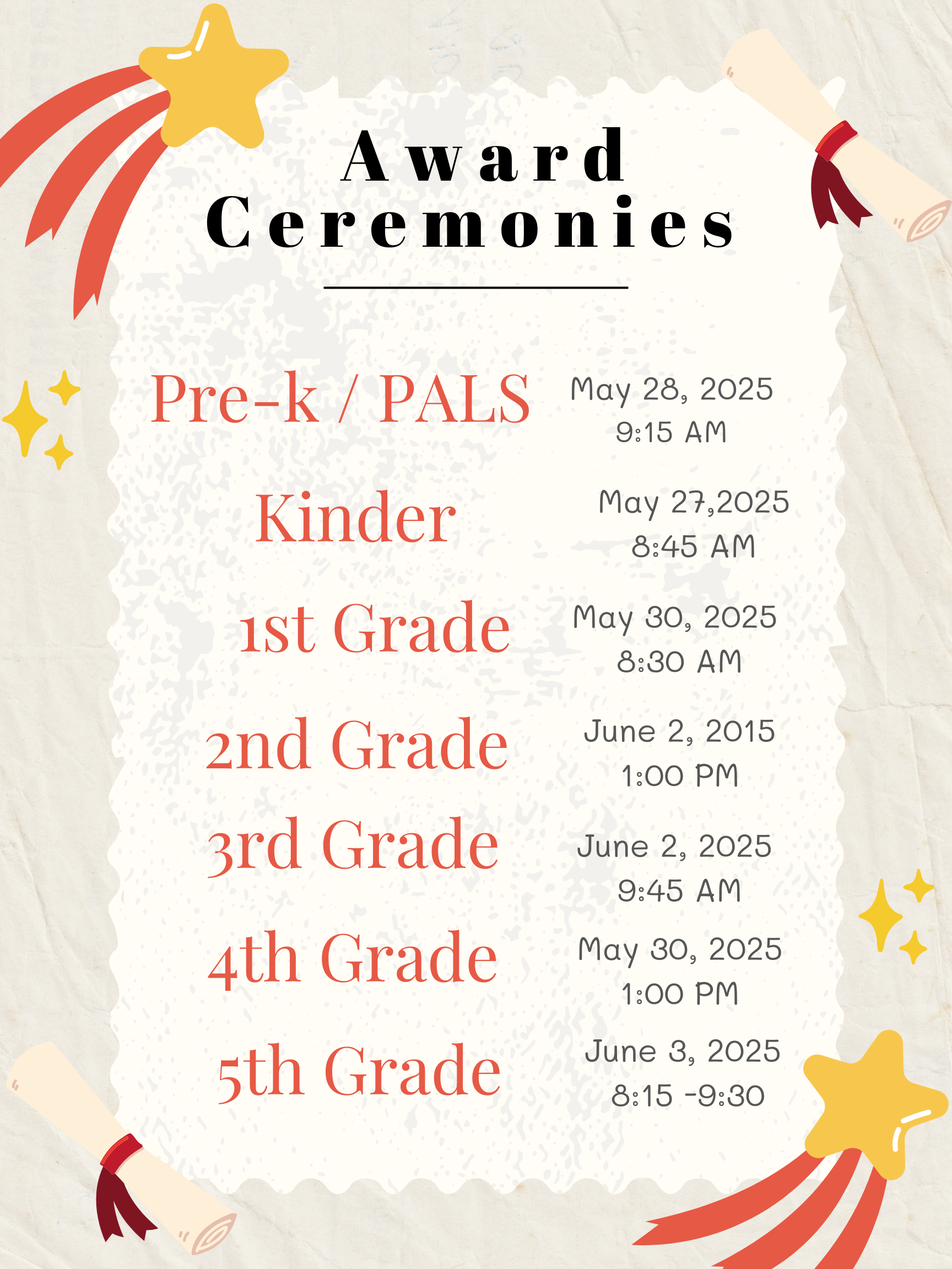 Award Ceremonies 2025