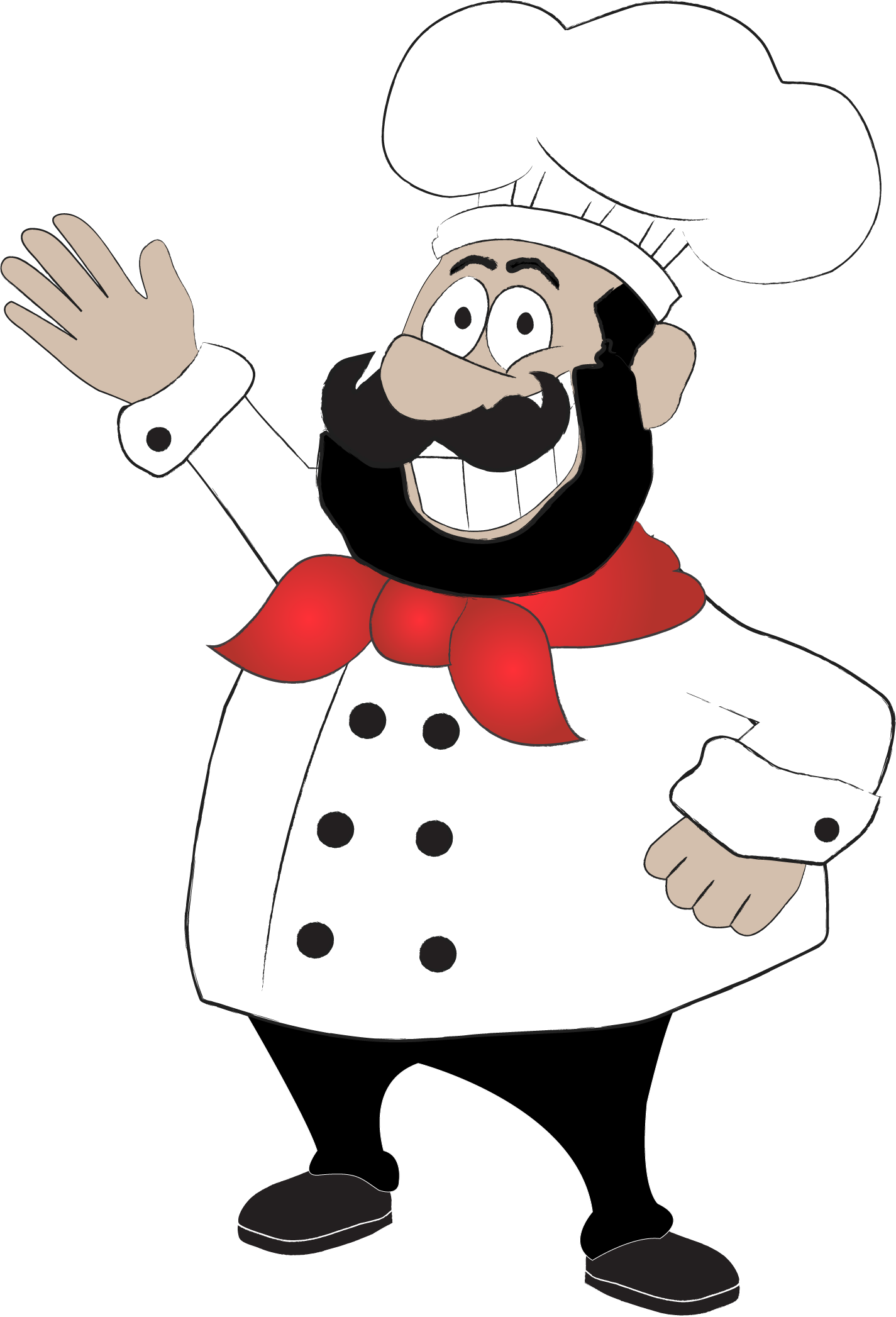 This is a cartoon representation of Chef Coté