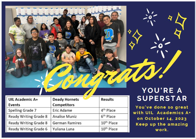 Congrats!
