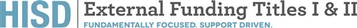  External Funding Titles *I & II 
