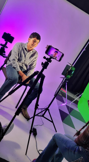 Interview skills in the AV Studio!